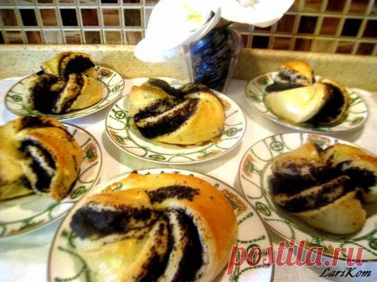 Булочки "Маковые завитушки" - ХЛЕБОПЕЧКА.РУ - рецепты, отзывы, инструкции