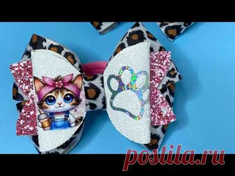 Як зробити бантики з термоналіпками🥰🎀