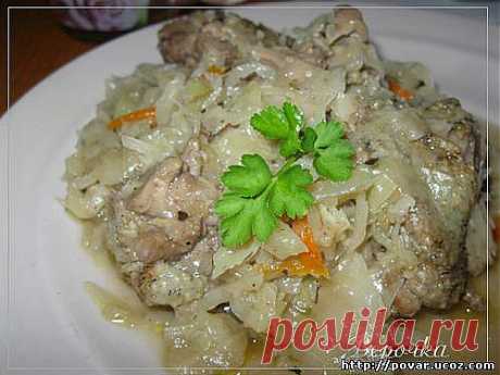 Солянка с курицей, без томата - Готовим сами