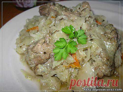 Солянка с курицей, без томата - Готовим сами