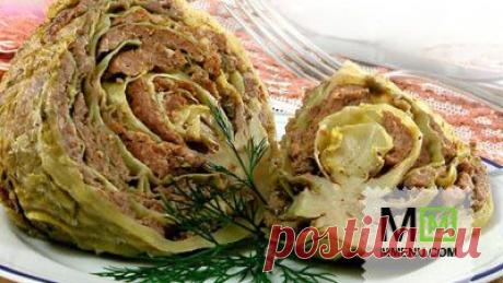 Фаршированная капуста по-литовски - кулинарный рецепт. Миллион Меню