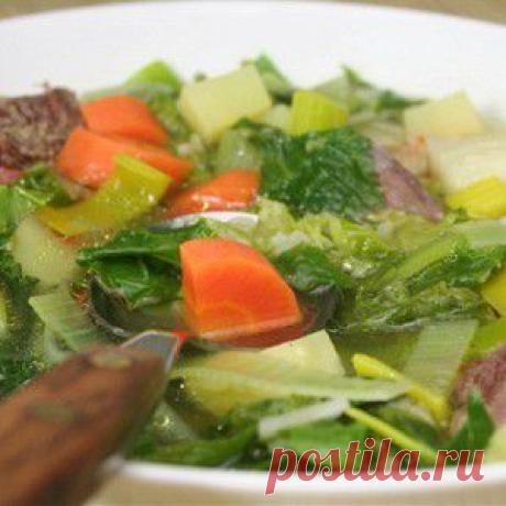 Щи зеленые из шпината и щавеля рецепт – русская кухня: супы