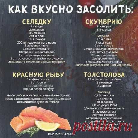 Солим рыбку