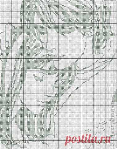 Вышивка крестом - Двое » Поиск мастер классов, поделок своими руками и рукоделия на SearchMasterclass.Net
