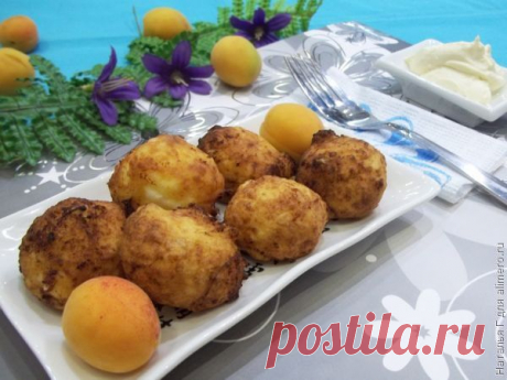 Творожники с абрикосами | Ваши любимые рецепты