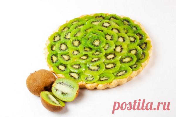 Творожная запеканка с киви и бананом