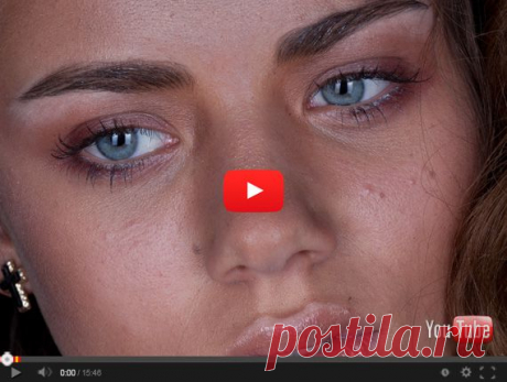 Удаление бликов на коже в Фотошоп (видео) | photoshop-virtuoz.ru