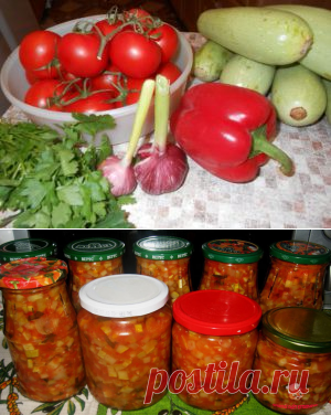 "Юрча" из кабачков на зиму