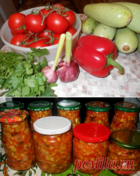 &quot;Юрча&quot; из кабачков на зиму