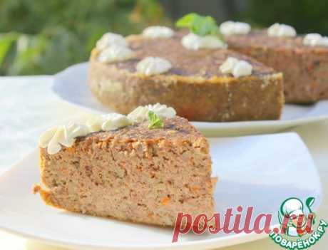 Запеканка из куриных сердечек и печени