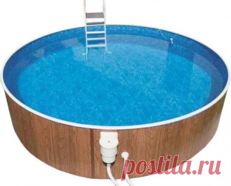 Бассейн Azuro 402DL 4,6х1,2 морозоустойчивый с песчаной системой фильтрации.