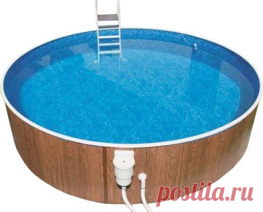 Бассейн Azuro 402DL 4,6х1,2 морозоустойчивый с песчаной системой фильтрации.