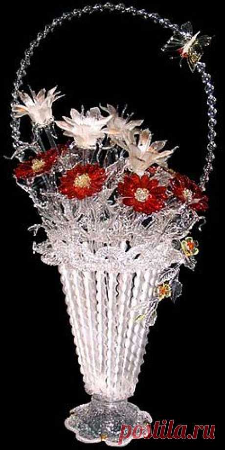 букет в таре