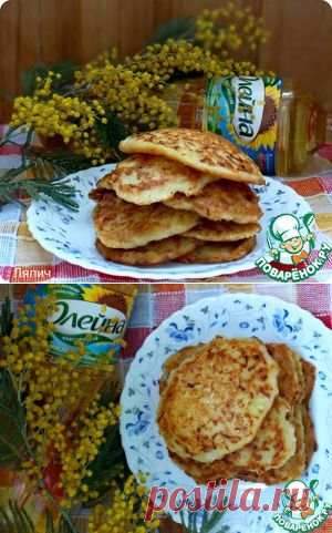 Капустные оладушки - кулинарный рецепт