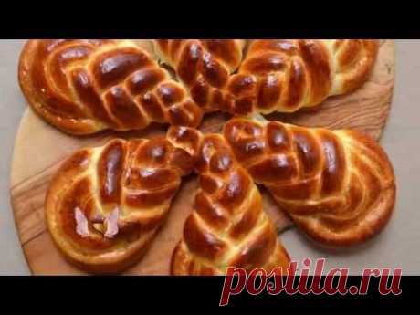 Sweet bun "Easter flower" (personal idea of SugarBreads)