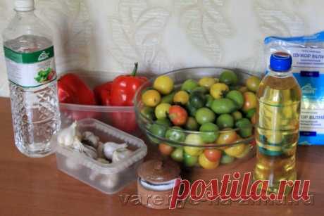 Зеленые помидоры на зиму простой рецепт в банках - рецепт с фото пошагово\https://varenye-na-zimu.ru\