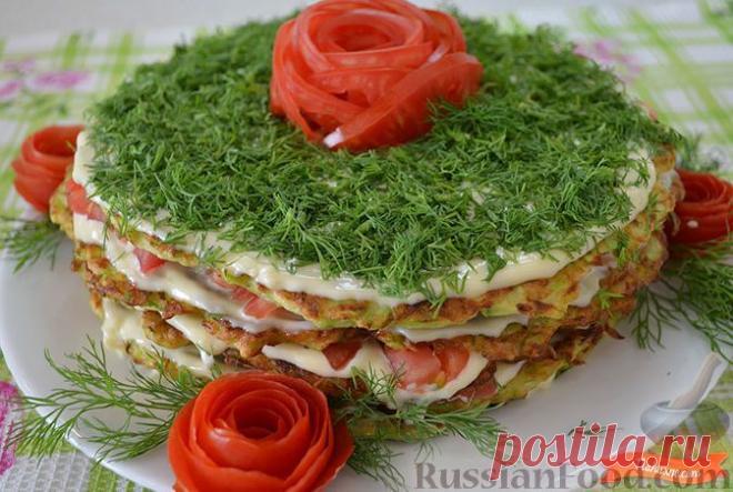 Торт из кабачков