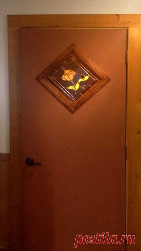 HOW to Add a Window Into a Door and WHY You Should Do It! DIY | Hometalk
