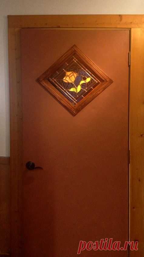 HOW to Add a Window Into a Door and WHY You Should Do It! DIY | Hometalk