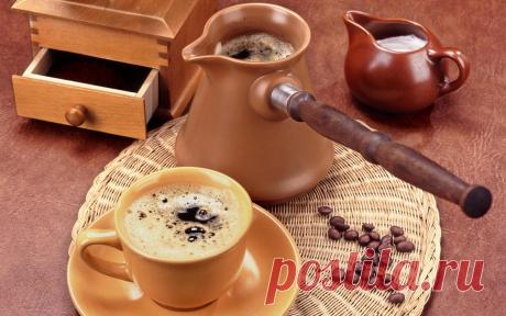 Кофе в турке — секреты богатого вкуса!