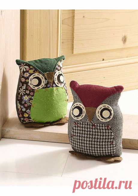 Фиксатор дверей в форме совы