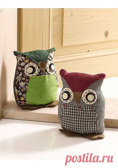 Фиксатор дверей в форме совы