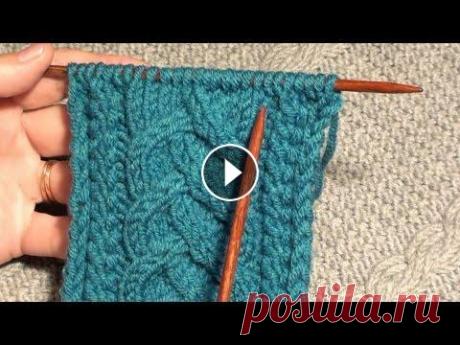 Узоры спицами. Коса-колосок. Если вам понравился этот видео урок, то остальные уроки (видео курс) школы вязания на спицах &quot;Шерстяные истории&quot; вы можете увидеть на нашем ...