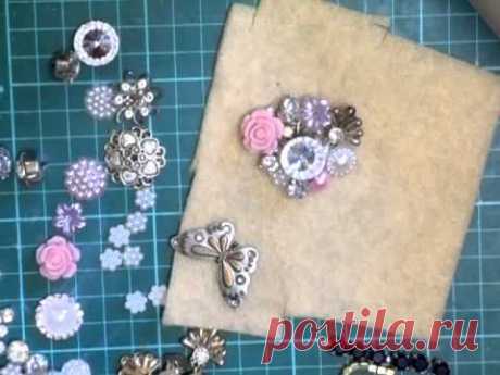 WOW WOW WOW Shabby Chic Flower Centers - jennings644 - YouTube