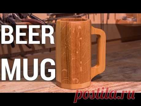 Wooden Beer Mug | Деревянная пивная кружка