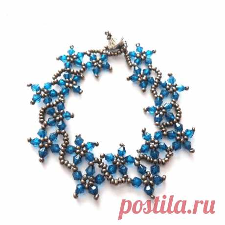 Изящный цветочный браслет — DIYIdeas
