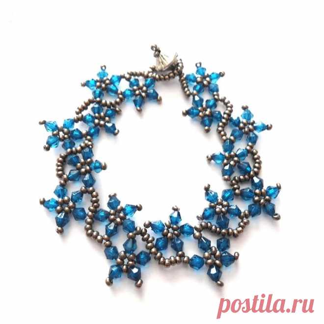 Изящный цветочный браслет — DIYIdeas