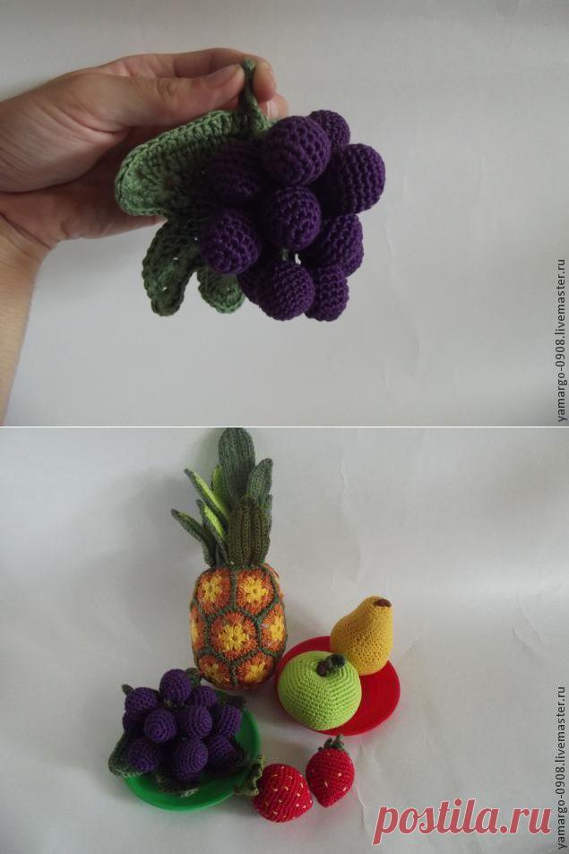 Вязаный виноград - Ярмарка Мастеров - ручная работа, handmade