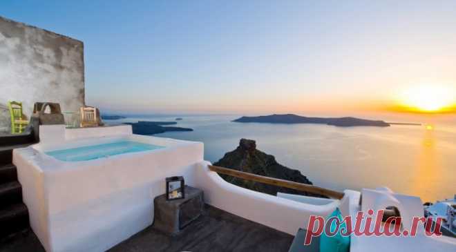 Santorinian harmony at Sophia Luxury Suites | Средиземноморская архитектура в Испании, Греции, Марокко, Египте / Mediterranean architecture and design