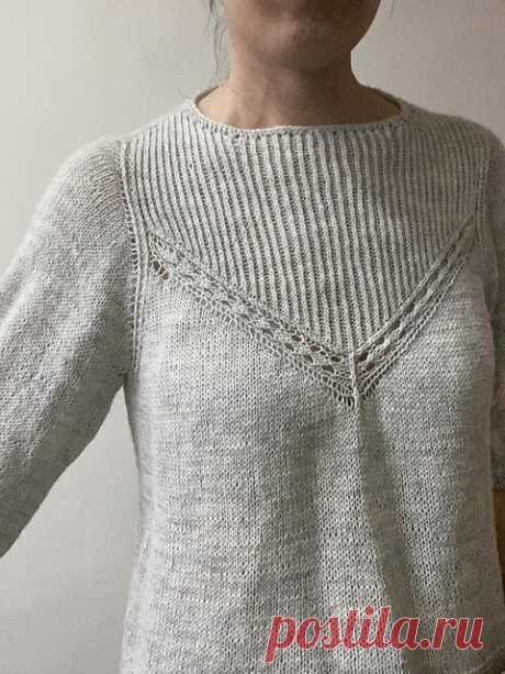 Пост на стене #вязание #спицы #джемпер🧶 Присоединяйтесь ко мне в Телеграм   https://t.me/svetlix