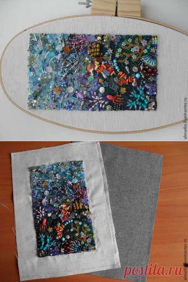 КАК ВСТАВИТЬ ВЫШИВКУ В РАМУ