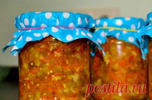 Соте из кабачков на зиму