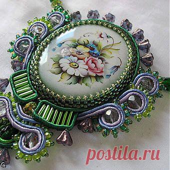 кулон "Цветы для любимой " • Best-Hands.ru