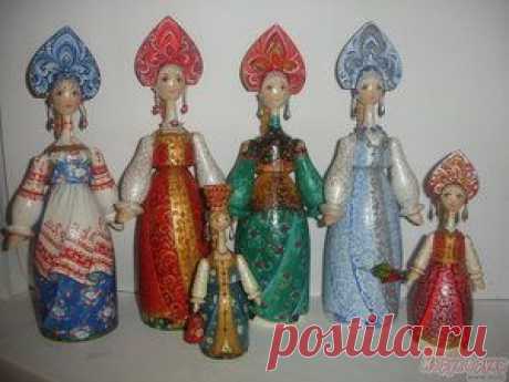 Матрешки роспись