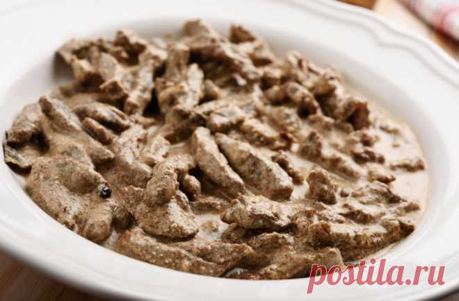 Классика русской кухни: бефстроганов
