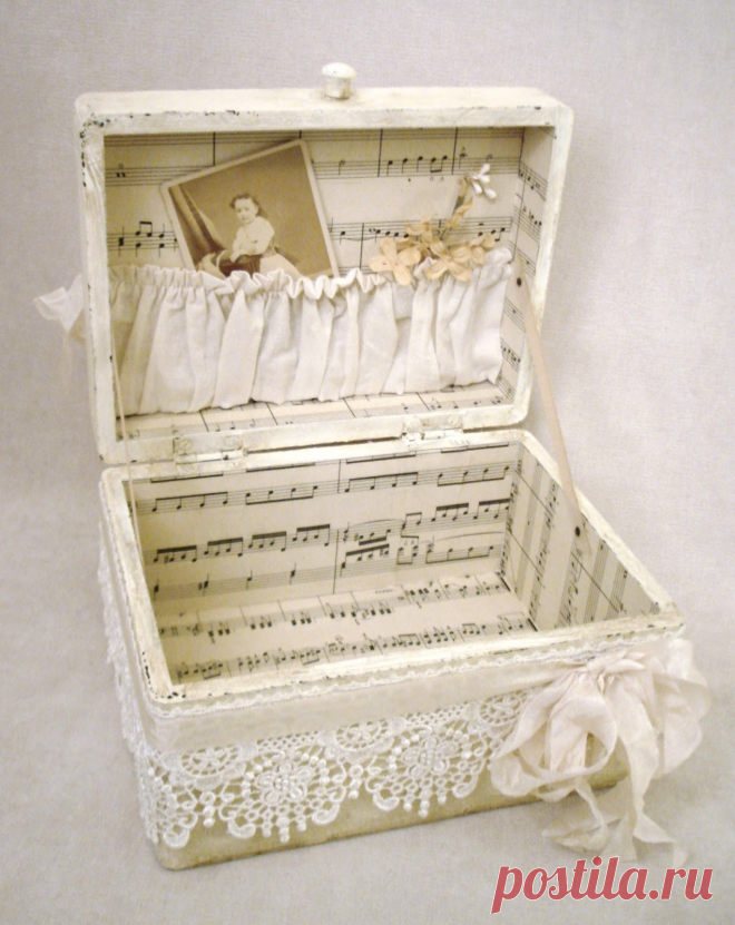 15 Beautiful Lace Decoupage Projects