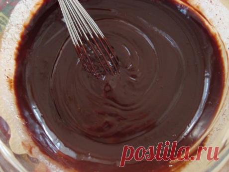Шоколадный ганаш под мастику пошаговый рецепт с фото