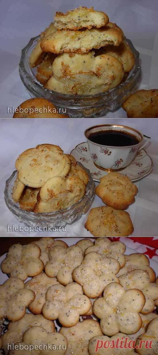 Лимонное печенье с маком (пресс-шприц для теста Tescoma) - ХЛЕБОПЕЧКА.РУ - рецепты, отзывы, инструкции