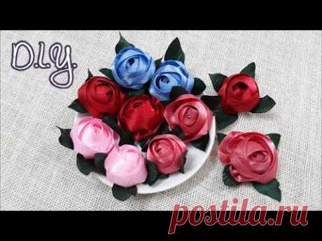 D.I.Y. Satin Rose - An Easy Tutorial