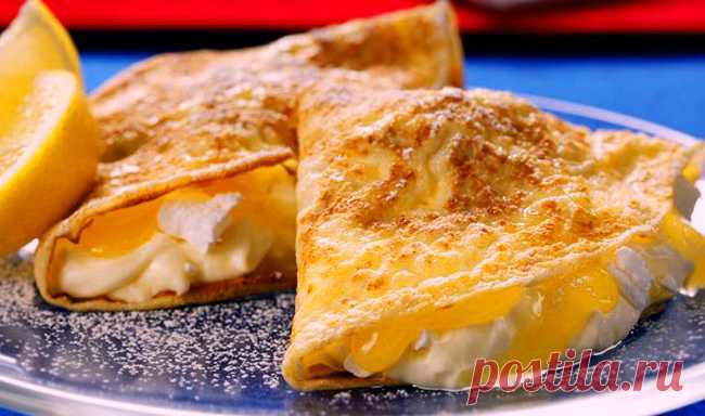 Апельсиновые блины / Orange pancakes