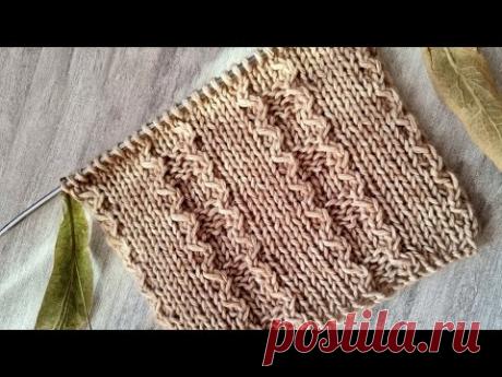 Узор, который вы нигде больше не встретите, а связать точно захотите❤️⬇️🧶knitting pattern.