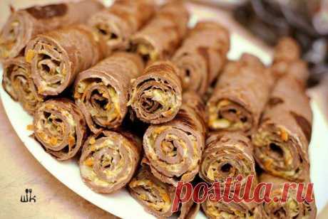 БЛИНЧИКИ ПЕЧЁНОЧНЫЕ С НАЧИНКОЙ 🍴 / Здоровый аппетит