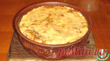 Макароны под соусом бешамель Кулинарный рецепт