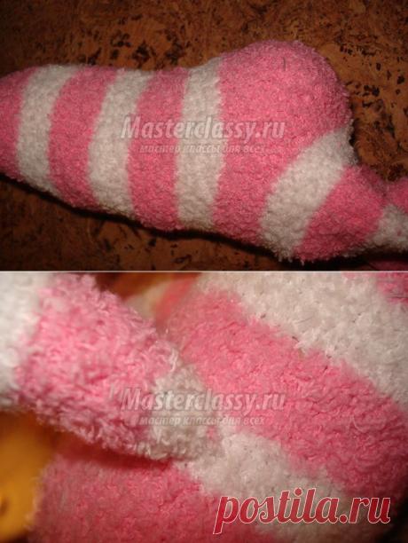 Игрушки из носков. Обезьянка – невеста. Часть І. Мастер класс с пошаговыми фото.