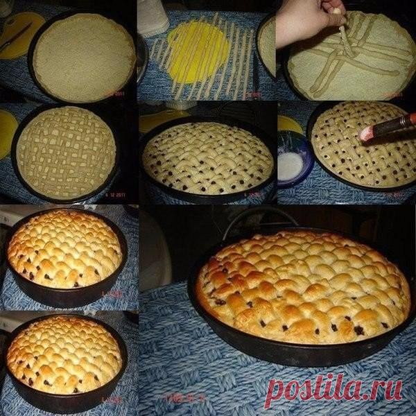 Красивое оформление выпечки. Красивое оформление выпечки.