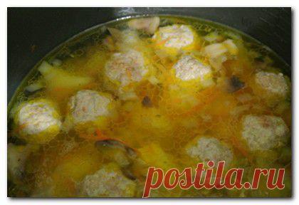 Суп с фрикадельками в мультиварке - пошаговый рецепт | Мультиварик.Ру